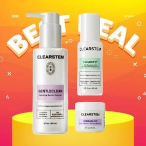 CLEARSTEM Starter Clear Routine set